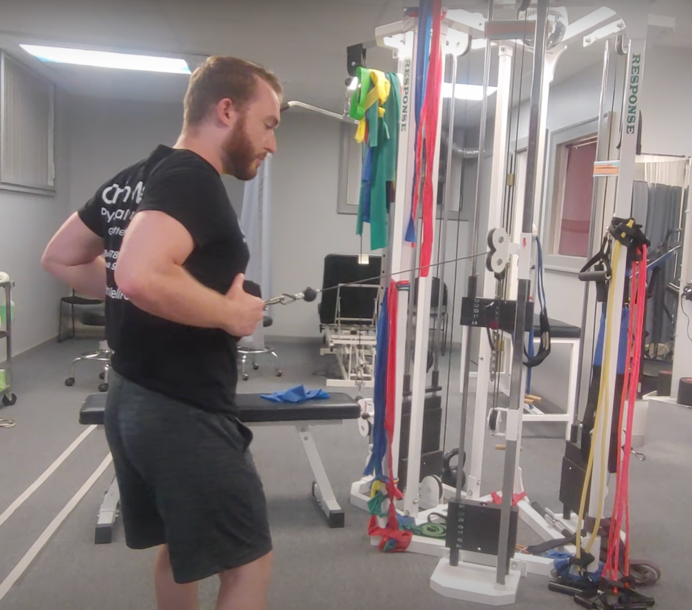 Man Doing Exercise